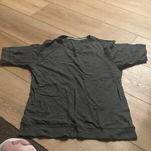 Vince Charcoal Heather Tee